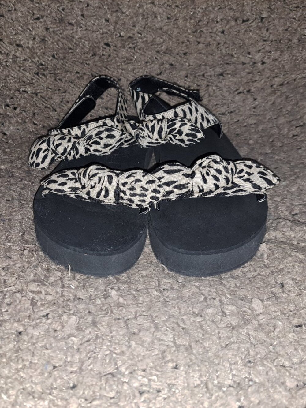 MAGUIRE-Marsala-Leopard Print Sandals-Ankle Wrap/Bows-Sz 39-NWOB - Picture 3 of 8